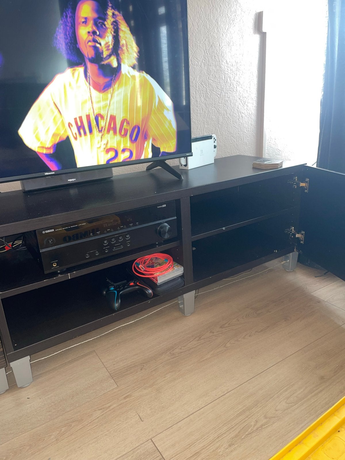Tv meubel bestaande uit 2 kasten, Ophalen, Gebruikt, 150 tot 200 cm, Minder dan 100 cm