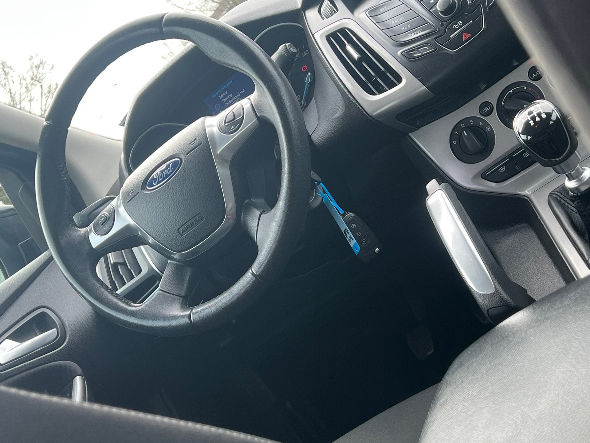 Ford Focus Wagon 1.0 EcoBoost Trend Edition Business - Panth, Auto's, Euro 5, Gebruikt, Zwart, Zwart