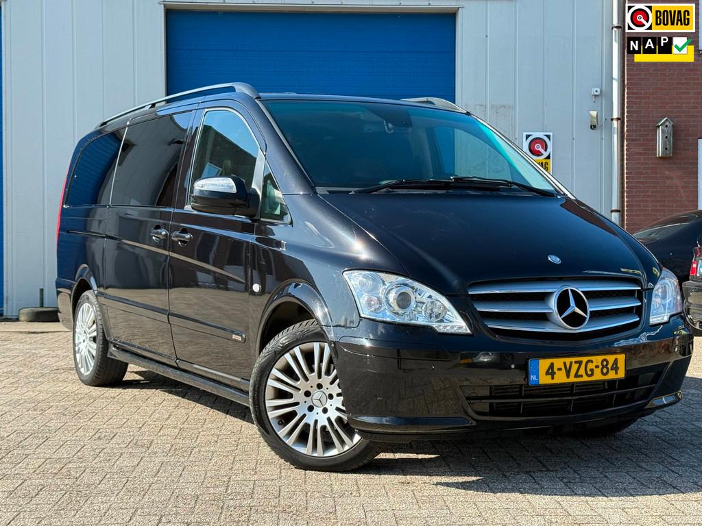 Mercedes-Benz Vito 122 CDI 320 Lang DC Luxe Dubbel Cabine, Auto's, Euro 5, Achterwielaandrijving, Gebruikt, Parkeersensor