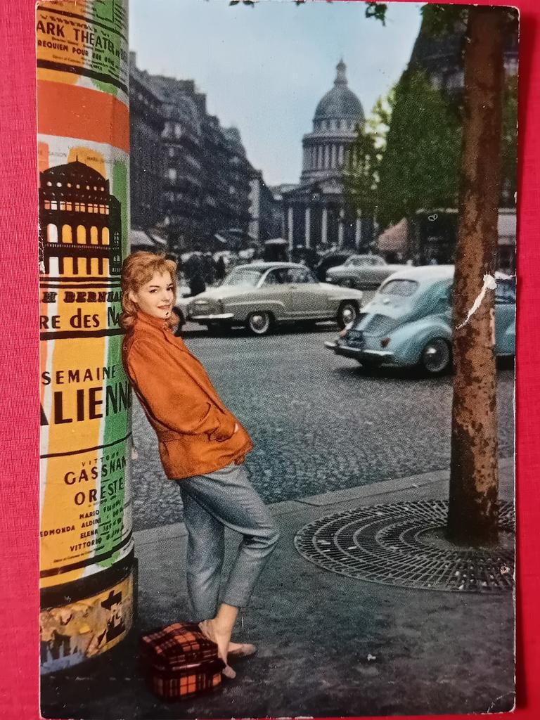 Ansichtkaart Romy Schneider, Ophalen of Verzenden, Foto of Kaart