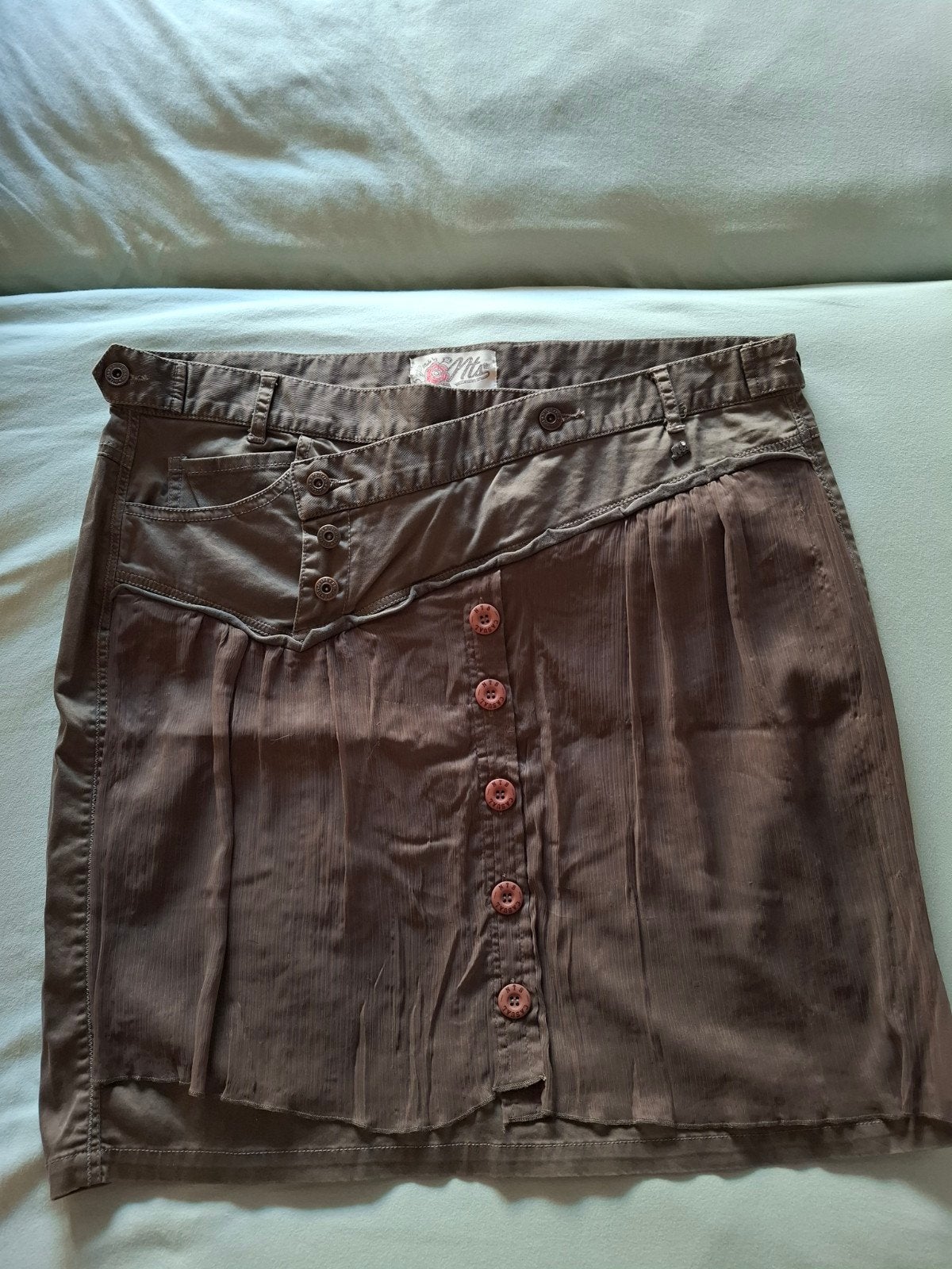 Not the same rokje kleur legergroen maat XL, Maat 42/44 (L), Nieuw, Ophalen of Verzenden, Boven de knie