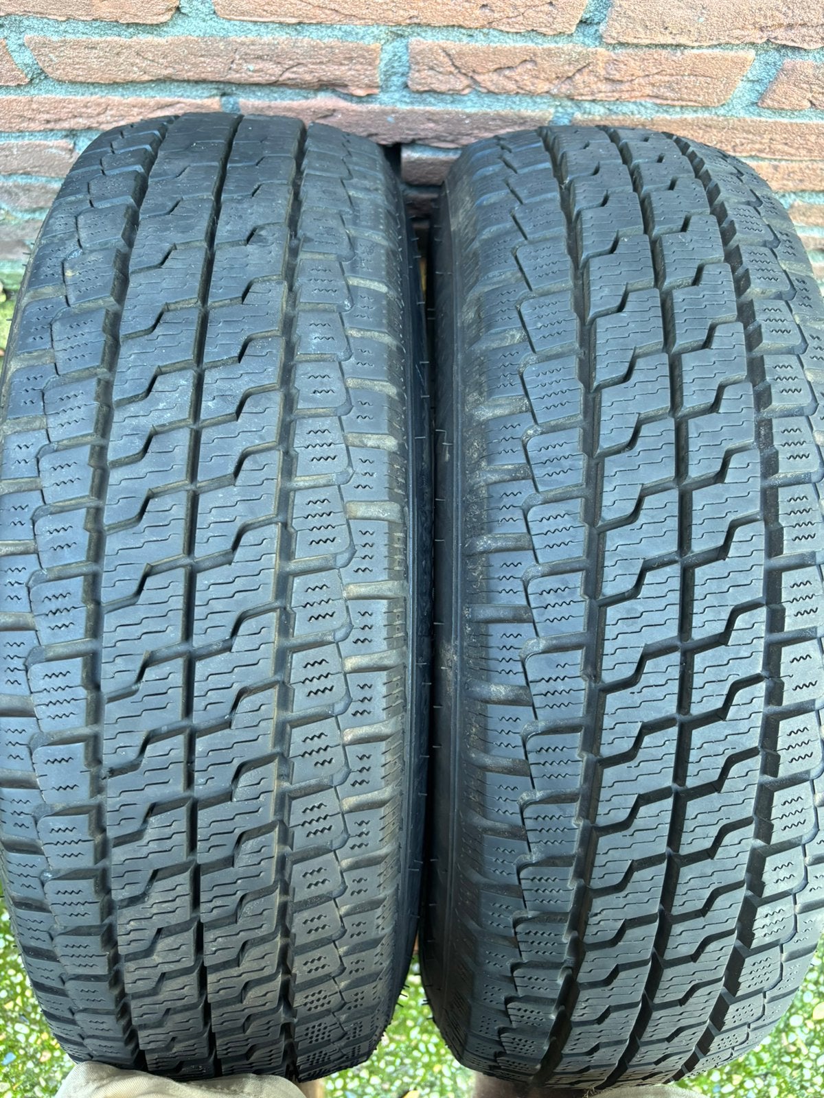2x Nexen All-weather Van 195/70 R15 C 7-8mm, Auto-onderdelen, Ophalen, 15 inch, All Season, Band(en)