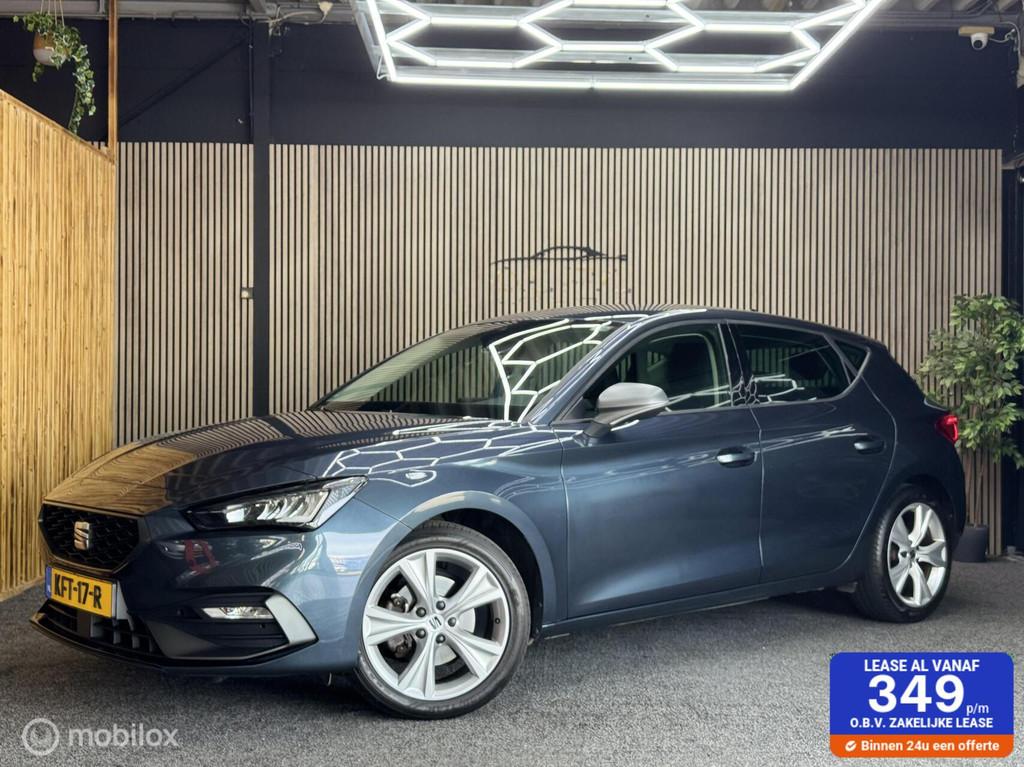 Seat Leon 1.0 eTSI FR Business|Cam|Carplay|Acc|Led|Pdc|Sfeer, Gebruikt, Bedrijf, 3 cilinders, 999 cc