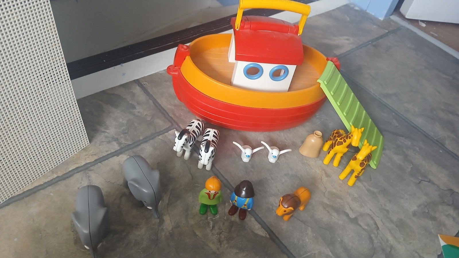 Ark van Noach speelset met dieren en figuren, Ophalen of Verzenden