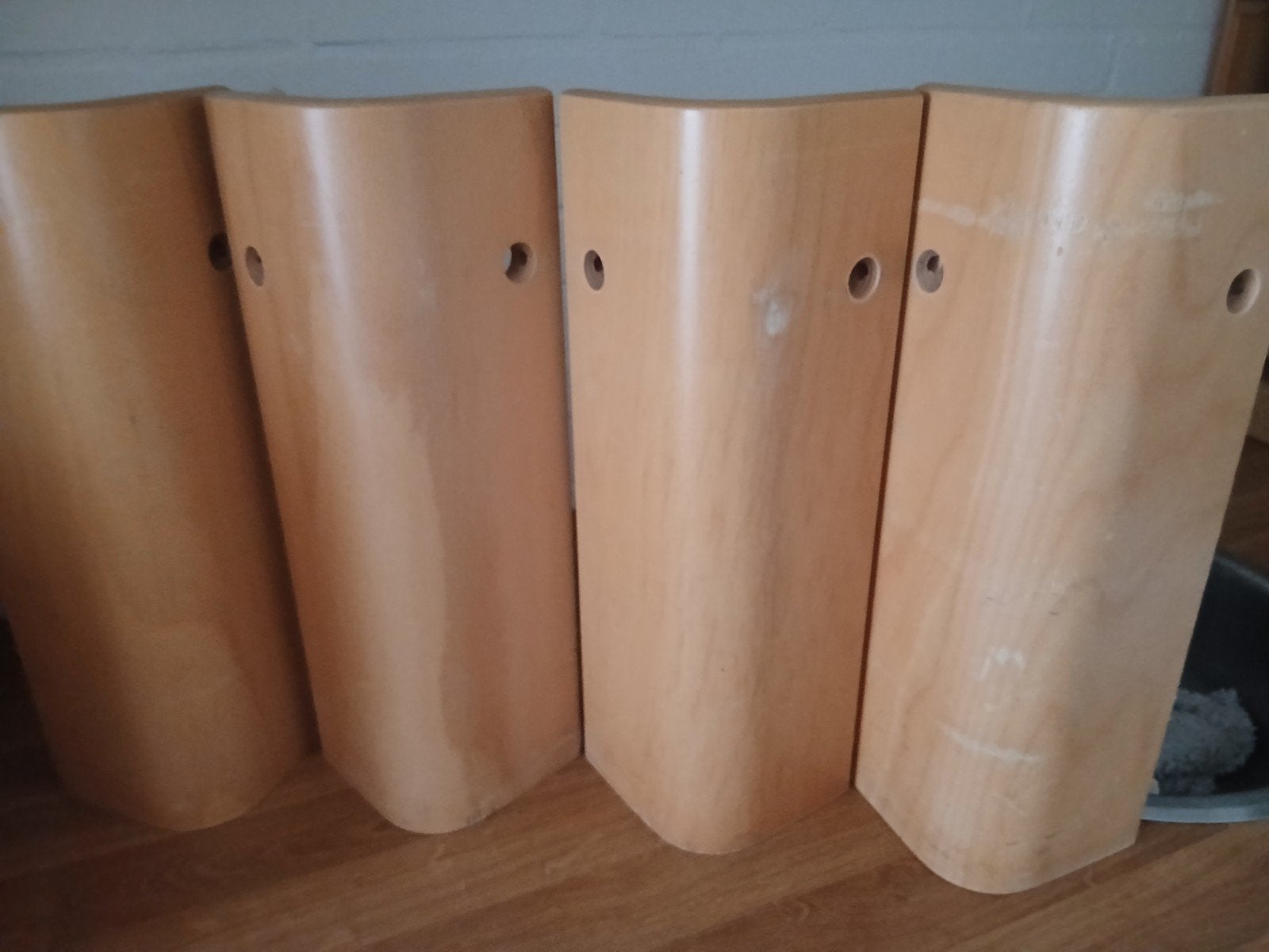 Auping poten middel hoog 41 cm, Huis en Inrichting, Ophalen of Verzenden, Rechthoekig, Minder dan 50 cm