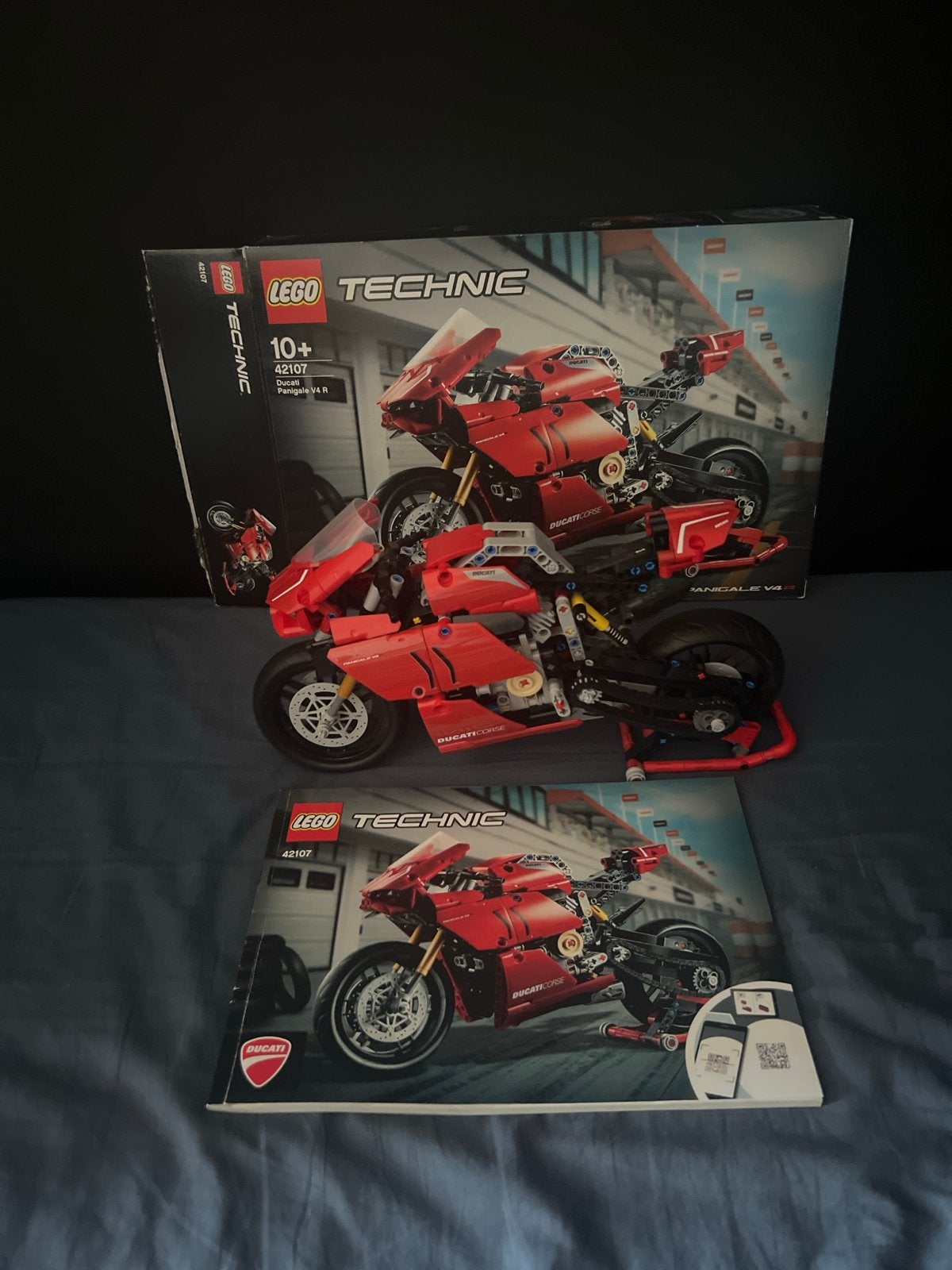 LEGO Technic Ducati Panigale V4 R - 42107, Ophalen of Verzenden, Zo goed als nieuw, Overige merken