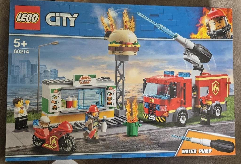 Lego Nieuw in doos (brandweerset: 60214), Compleet, City, Lego, Nieuw