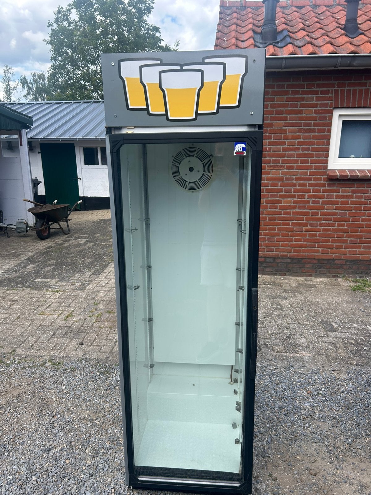 Coca cola koelkast, Witgoed en Apparatuur, Koelkasten en IJskasten, Ophalen, 200 liter of meer, 160 cm of meer, Zonder vriesvak