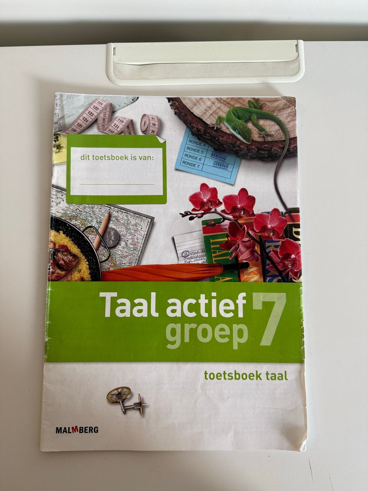 Taal actief groep 7 toetsboek taal - Malmberg, Ophalen, Zo goed als nieuw, Overige niveaus, Nederlands