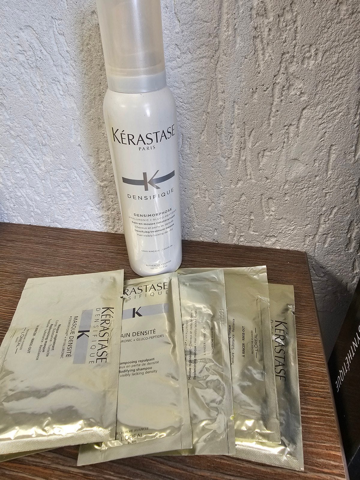 Kérastase Densifique Densimorphose + gratis mini's, Ophalen of Verzenden, Nieuw, Haarverzorger of -hersteller
