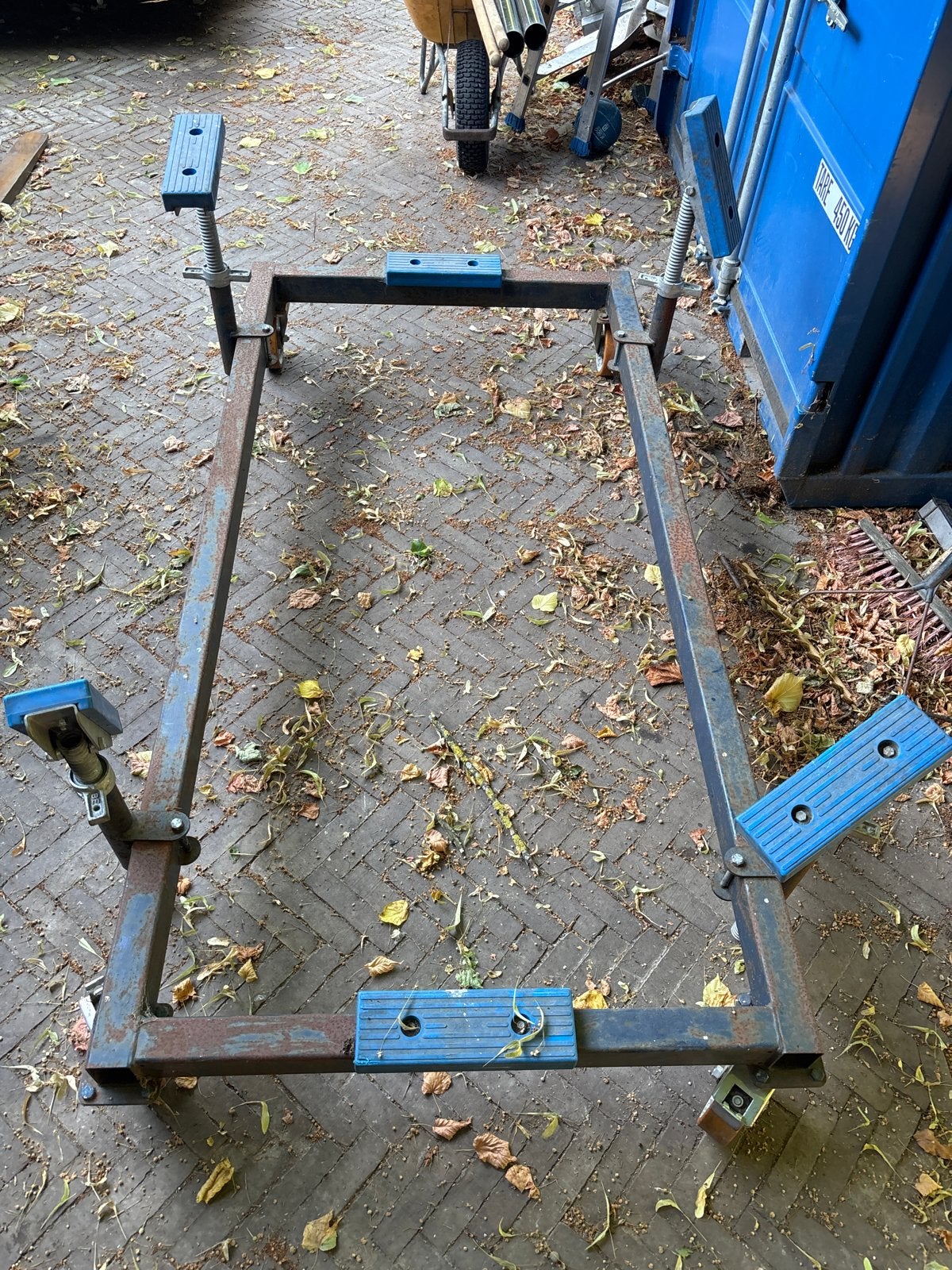 Verstelbare botenbok voor opslag of onderhoud, Ophalen of Verzenden, Gebruikt, Overige typen
