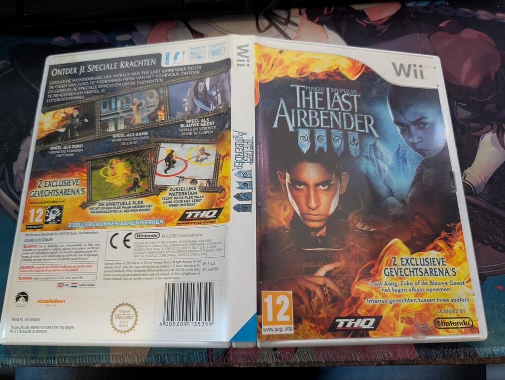 Avatar: The Last Airbender - Wii Game, Avontuur en Actie, Gebruikt, 1 speler, Ophalen of Verzenden
