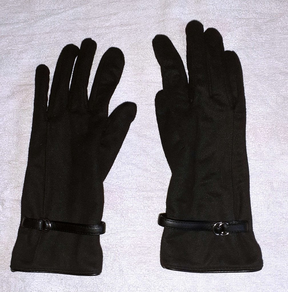 zwarte handschoenen met touchscreen vingers, Kleding | Dames, Ophalen of Verzenden, Nieuw, Maat 36 (S), Handschoenen