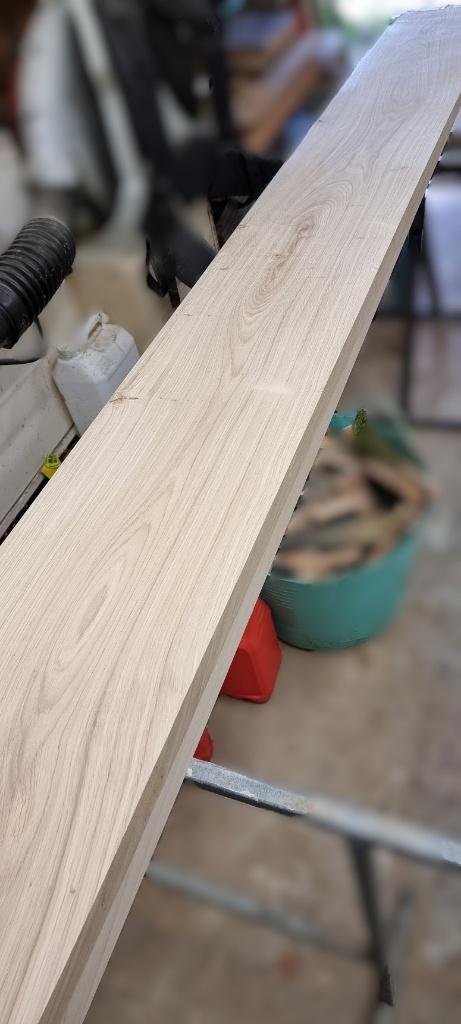 Hardhouten planken (beuken, eiken), Ophalen, Minder dan 25 mm, Eiken, Nieuw