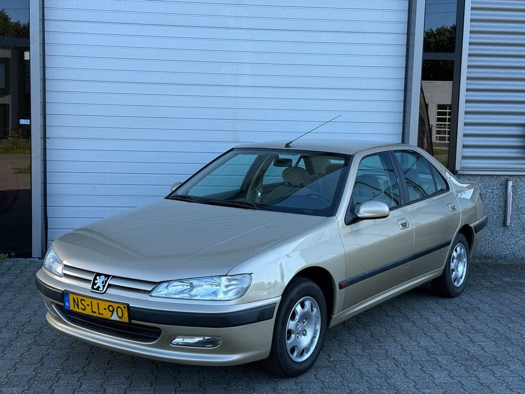 Peugeot 406 1.8-16V SL Koude Airco APK 05/2027, Stof, Gebruikt, 4 cilinders, Beige