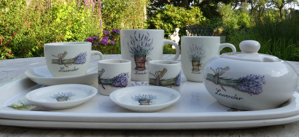 Nieuw Jet LAVENDEL Servies, Nieuw, Ophalen of Verzenden, Overige stijlen, Compleet servies