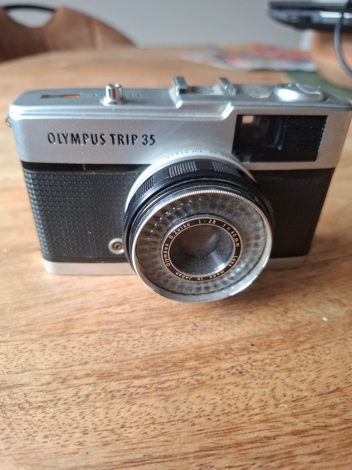 Olympus Trip 35 analoge camera - Vintage en netjes, Ophalen of Verzenden, Gebruikt, Compact, Olympus
