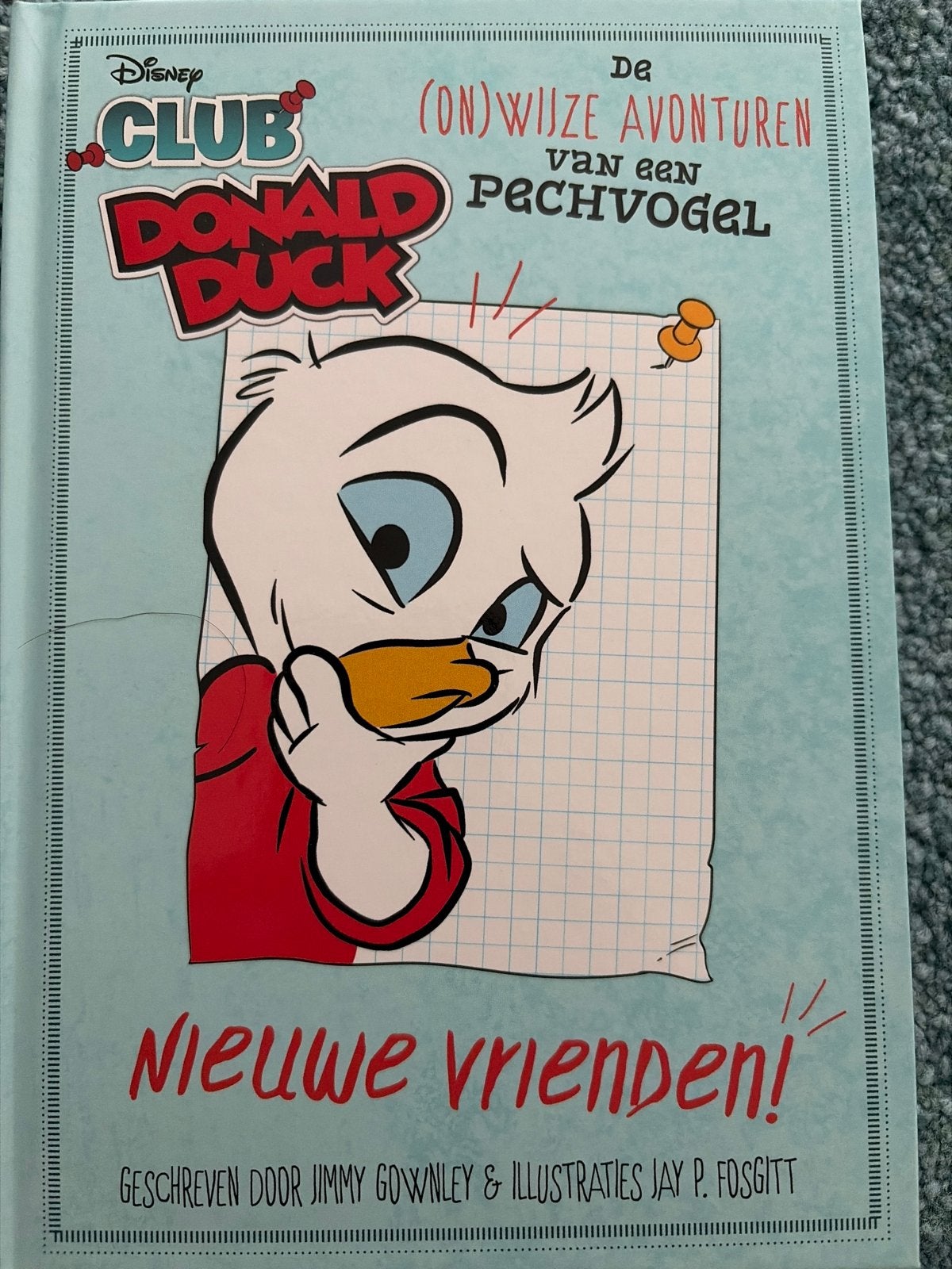 Club Donald Duck: De (on)wijze avonturen van een pechvogel, Eén stripboek, Ophalen of Verzenden, Zo goed als nieuw