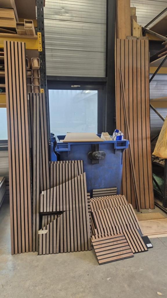 Wood panelen, Doe-het-zelf en Verbouw, Platen en Panelen, Ophalen