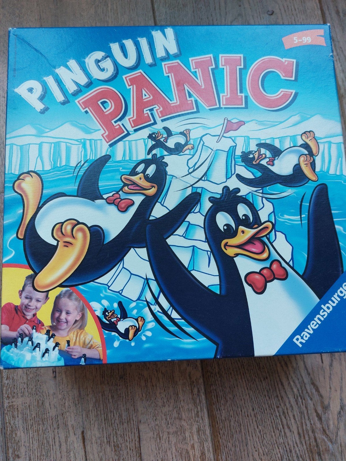 Pinguïn Panic Spel , vanaf 5 jaar, Een of twee spelers, Ophalen of Verzenden, Gebruikt, Ravensburger