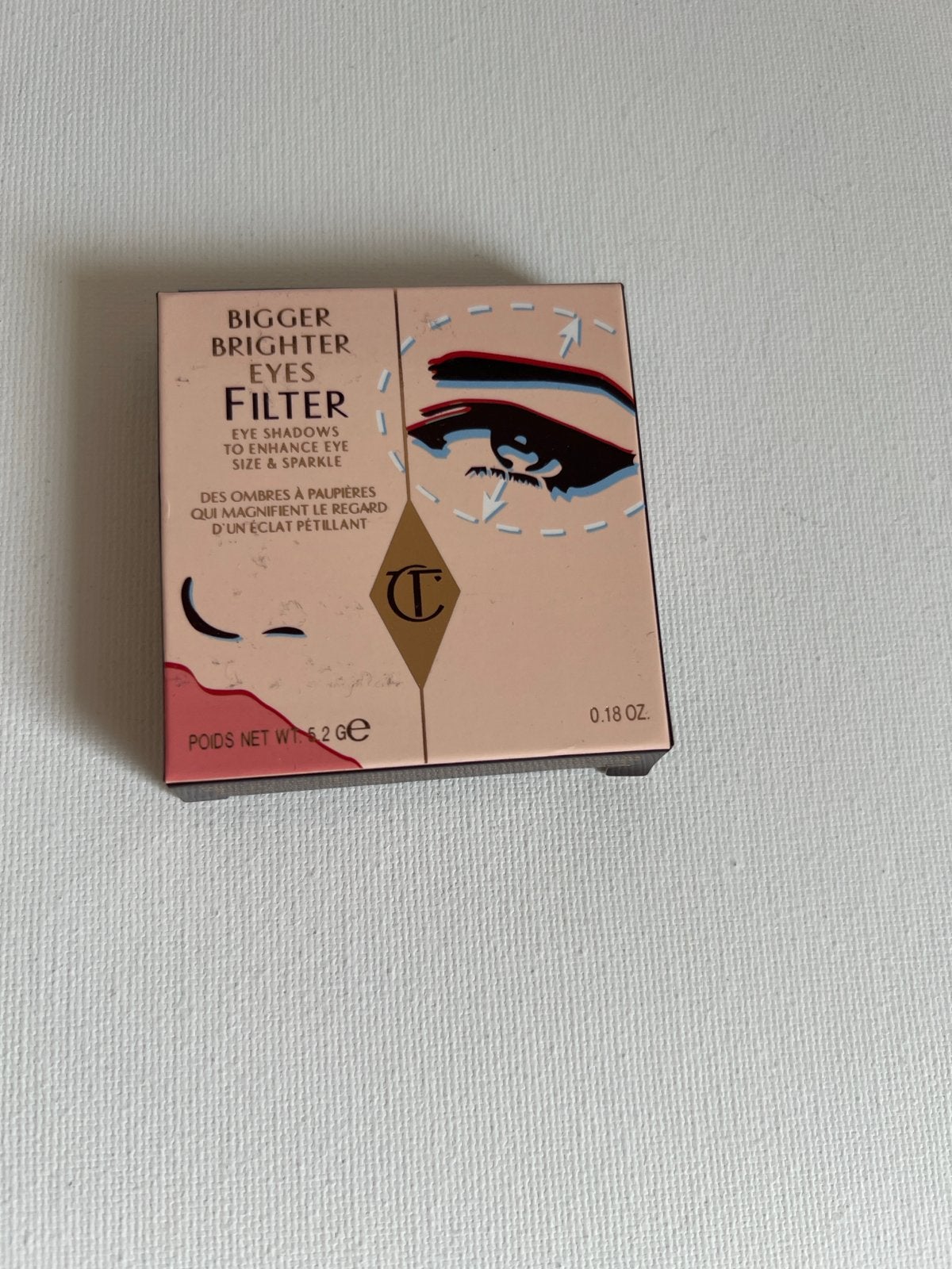 Charlotte Tilbury Bigger Brighter Eyes Filter Oogschaduw, Nieuw, Ophalen of Verzenden, Make-up, Overige kleuren