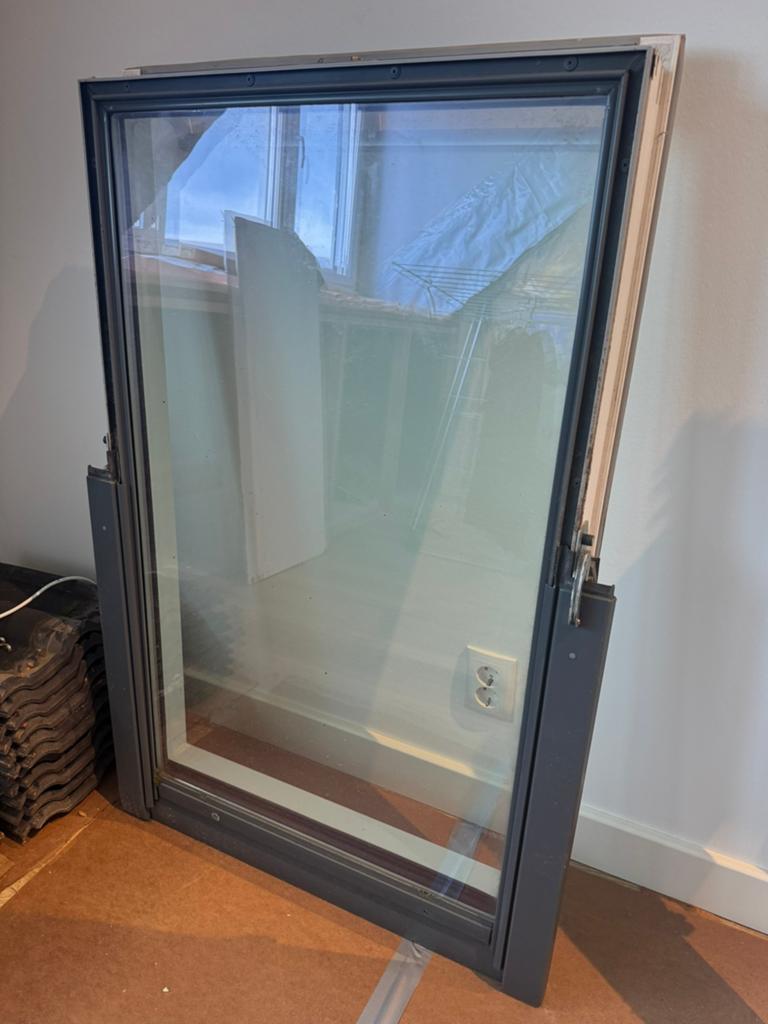 Velux Dakraam GGL MK06 + rolgordijn – compleet 78x118, Doe-het-zelf en Verbouw, Glas en Ramen, Ophalen, Gebruikt, Minder dan 80 cm
