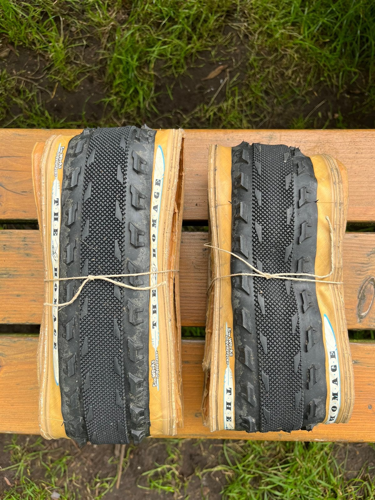 2 The Homage Tires of Simworks Panaracer, Ophalen of Verzenden, Zo goed als nieuw