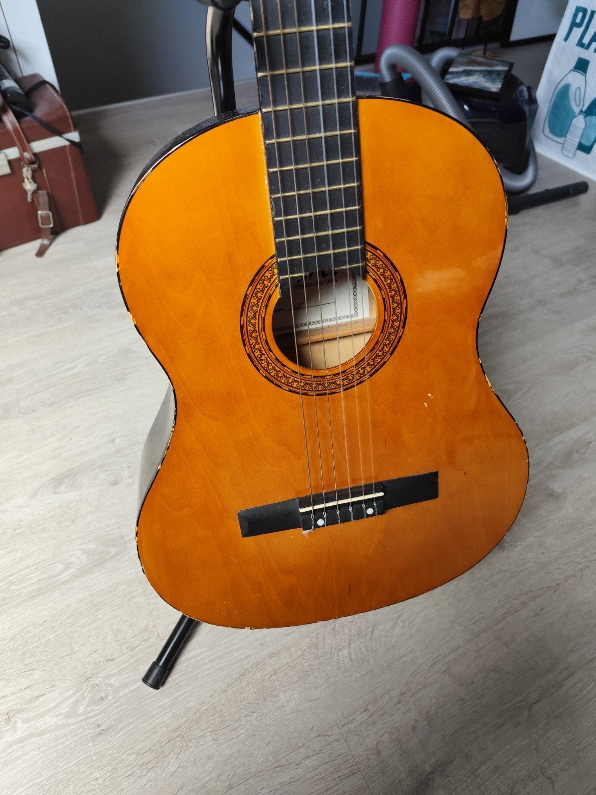 Martinez spaanse gitaar - Gebruikt met duidelijke ge, Ophalen, Gebruikt, Klassieke of Spaanse gitaar