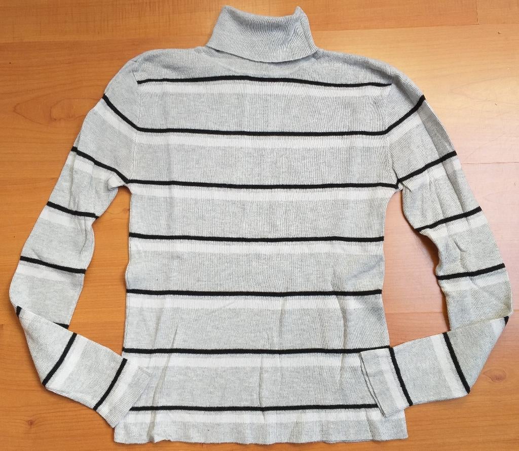 Grijze coltrui Primark 36/S, Primark, Ophalen of Verzenden, Zo goed als nieuw, Lange mouw