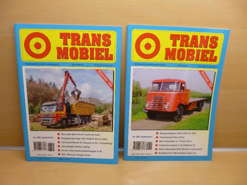 Transmobiel  + Daf  In Action, Boeken, Ophalen of Verzenden, Zo goed als nieuw, Overige typen