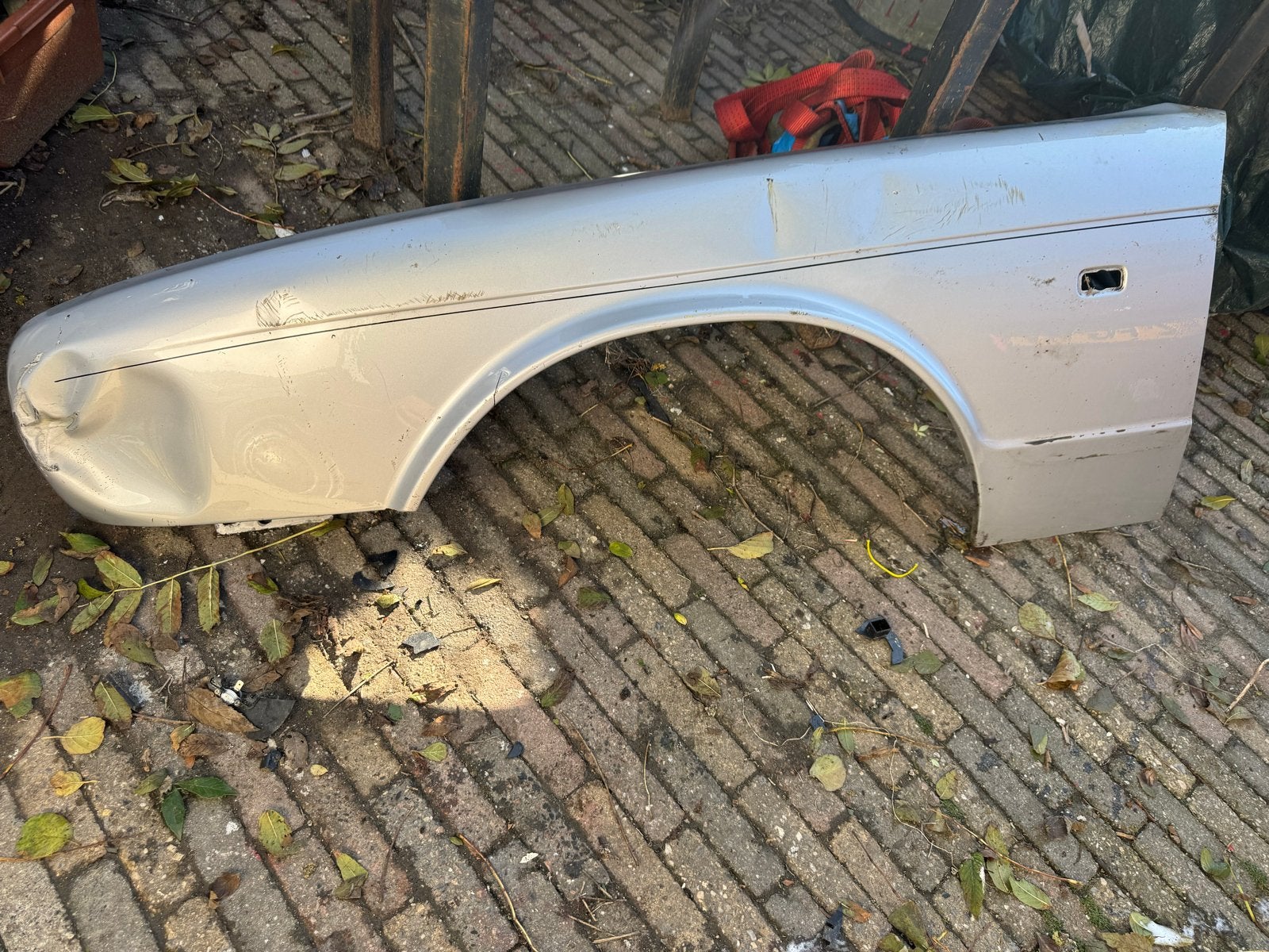 Jaguar xj8 voor scherm, Ophalen