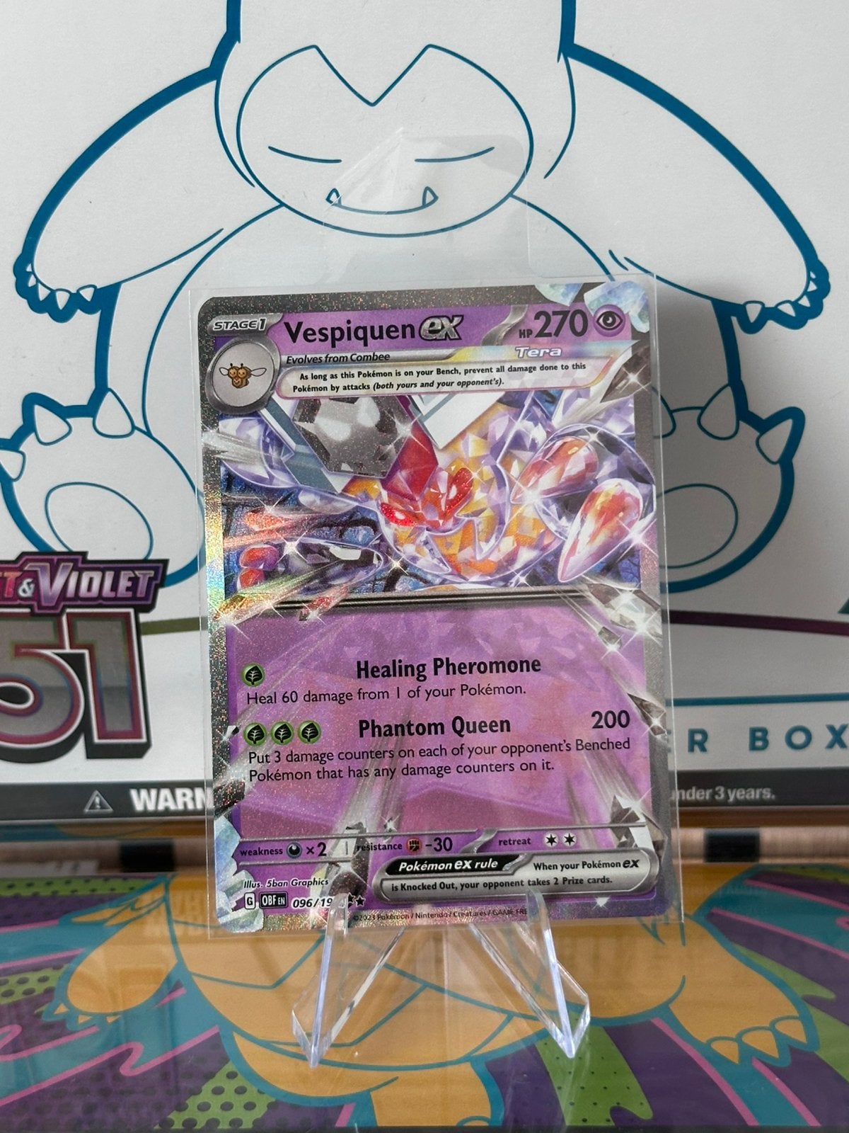 Vespiquen ex Tera (096/197) - Obsidian Flames, Ophalen of Verzenden, Nieuw, Losse kaart