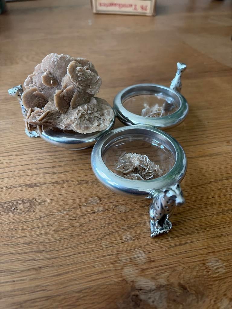 Diana Carmichael Pewter Kruidenpotje Cheetah Zuid-Afrika, Ophalen of Verzenden