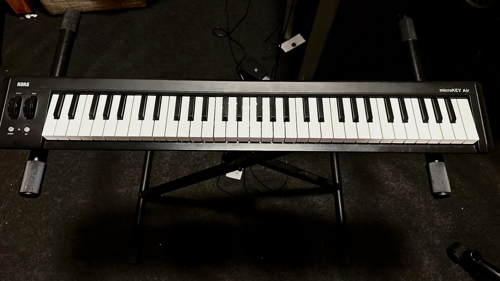 Korg microkey air 61 bleutooth midi keyboard, Ophalen of Verzenden, Zo goed als nieuw