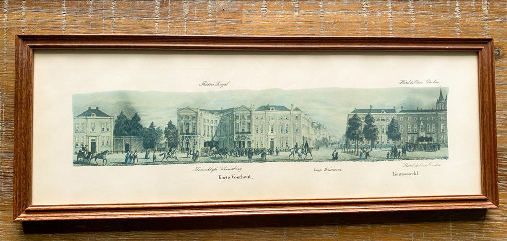 3 Luiken van het oude Den Haag: Korte Voorhout, Tournooiveld, Antiek en Kunst, Kunst | Etsen en Gravures, Ophalen