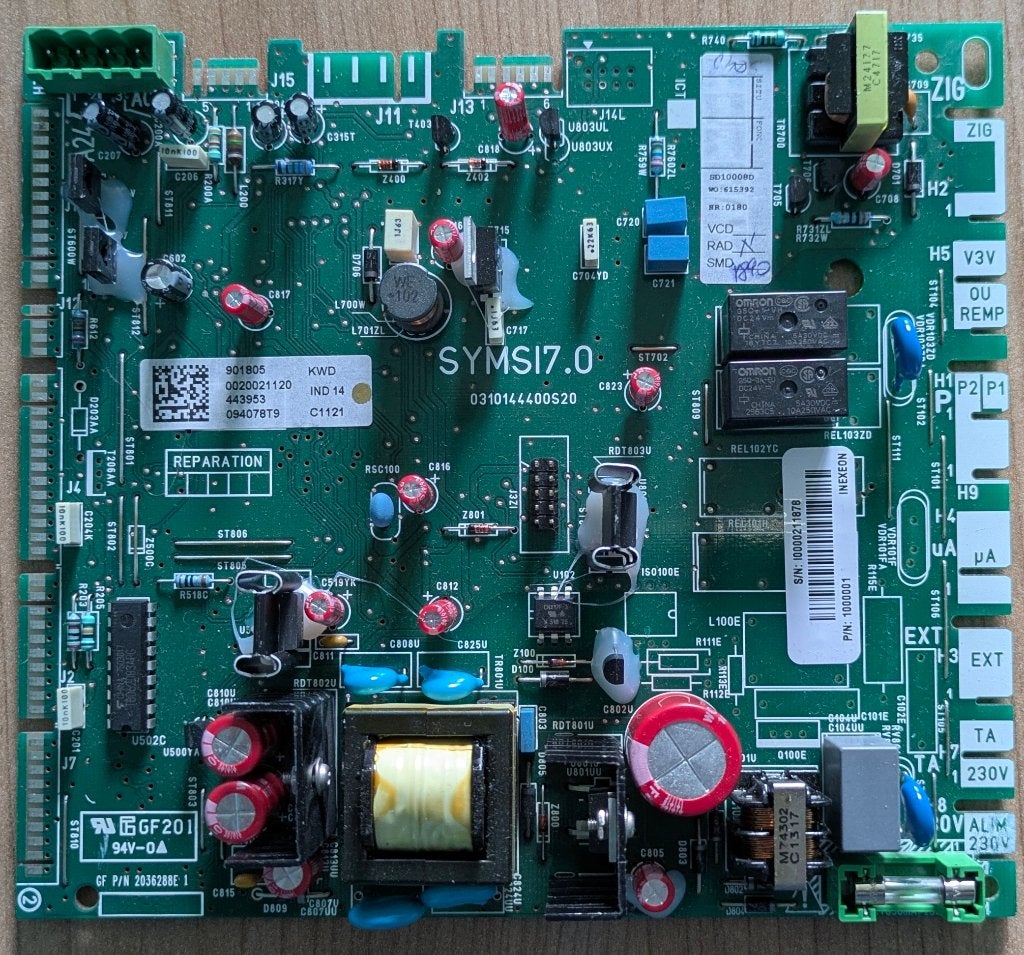 Printplaat cv ketel SYMS17.0 voor AWB en Vaillant, Ophalen, Zo goed als nieuw
