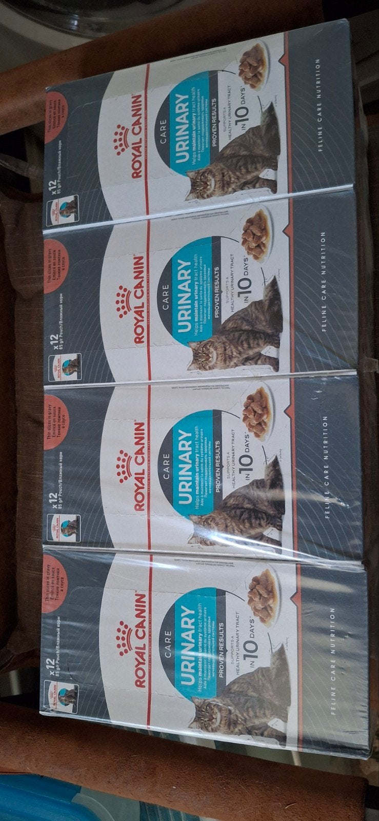 Royal Canin Urinairy in saus 4 pakken van 12 zakjss, Ophalen of Verzenden, Kat