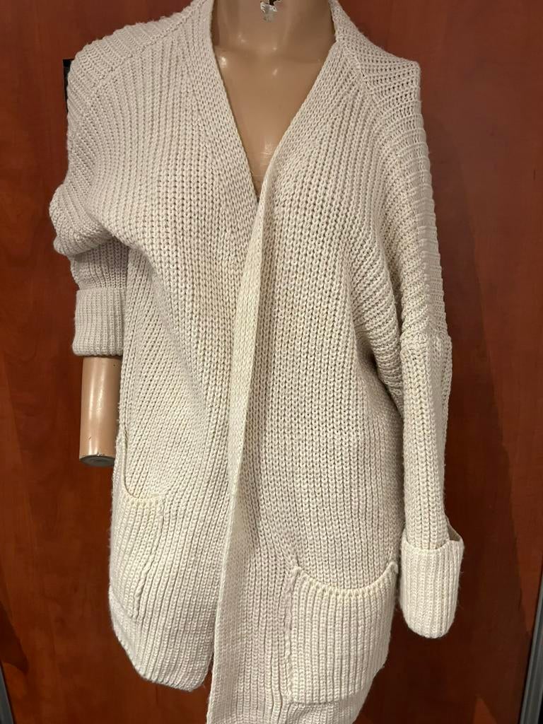 Made in italy vest maat L zgan, Made in Italy, Beige, Maat 42/44 (L), Ophalen of Verzenden