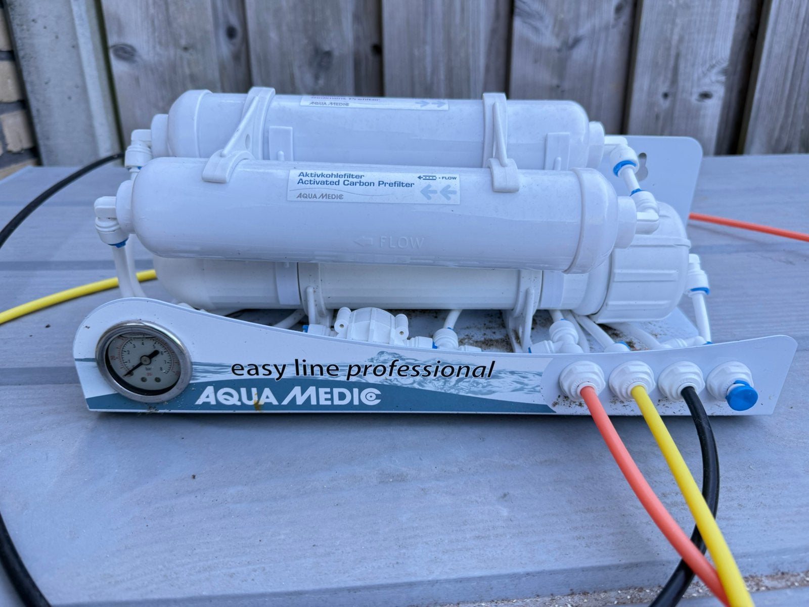 Aqua medic 100 osmose apparaat, Ophalen, Gebruikt