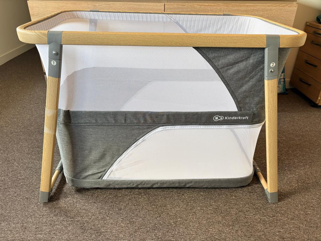 Kinderkraft SOFI reisbedje en box 2-in-1 met draaghoes, Ophalen, Zo goed als nieuw, Reisbedje