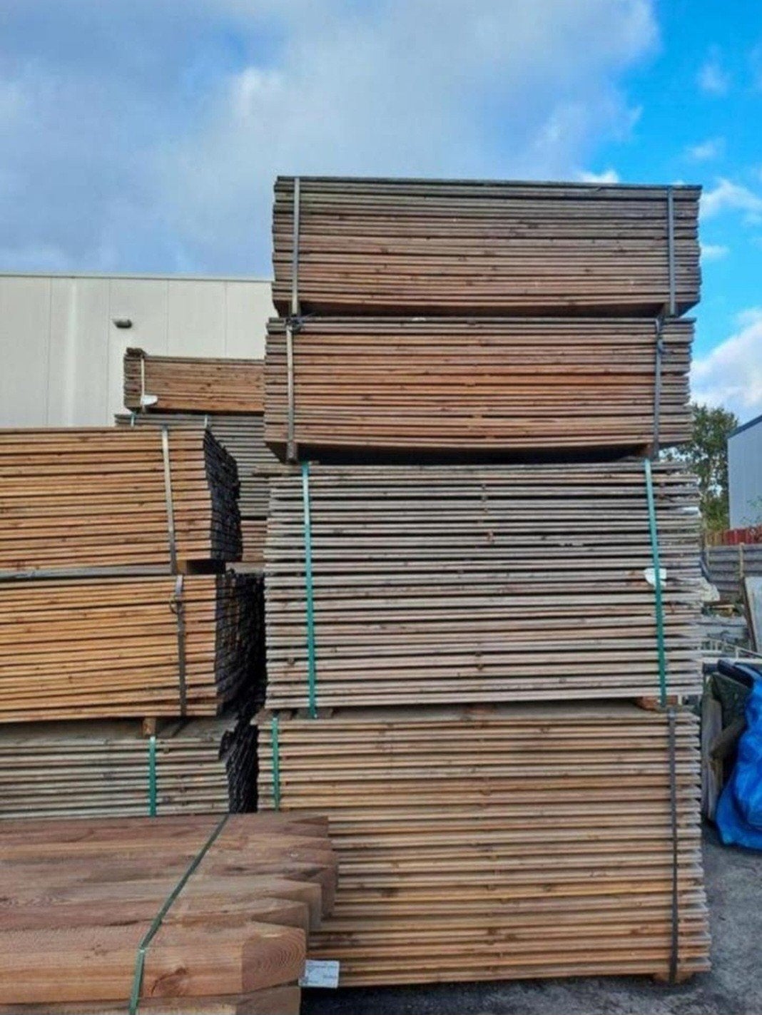 Douglas schuttingplanken 1.80, Tuin en Terras, Ophalen, 250 cm of meer, Planken