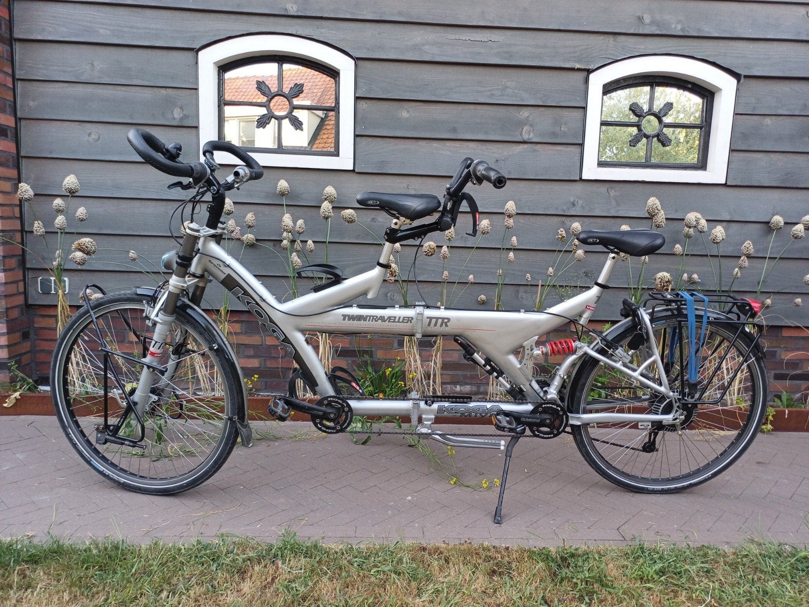 Koga Miyata Twin Traveller met drager, Gebruikt, 55 cm of meer, Meer dan 20 versnellingen, Ophalen