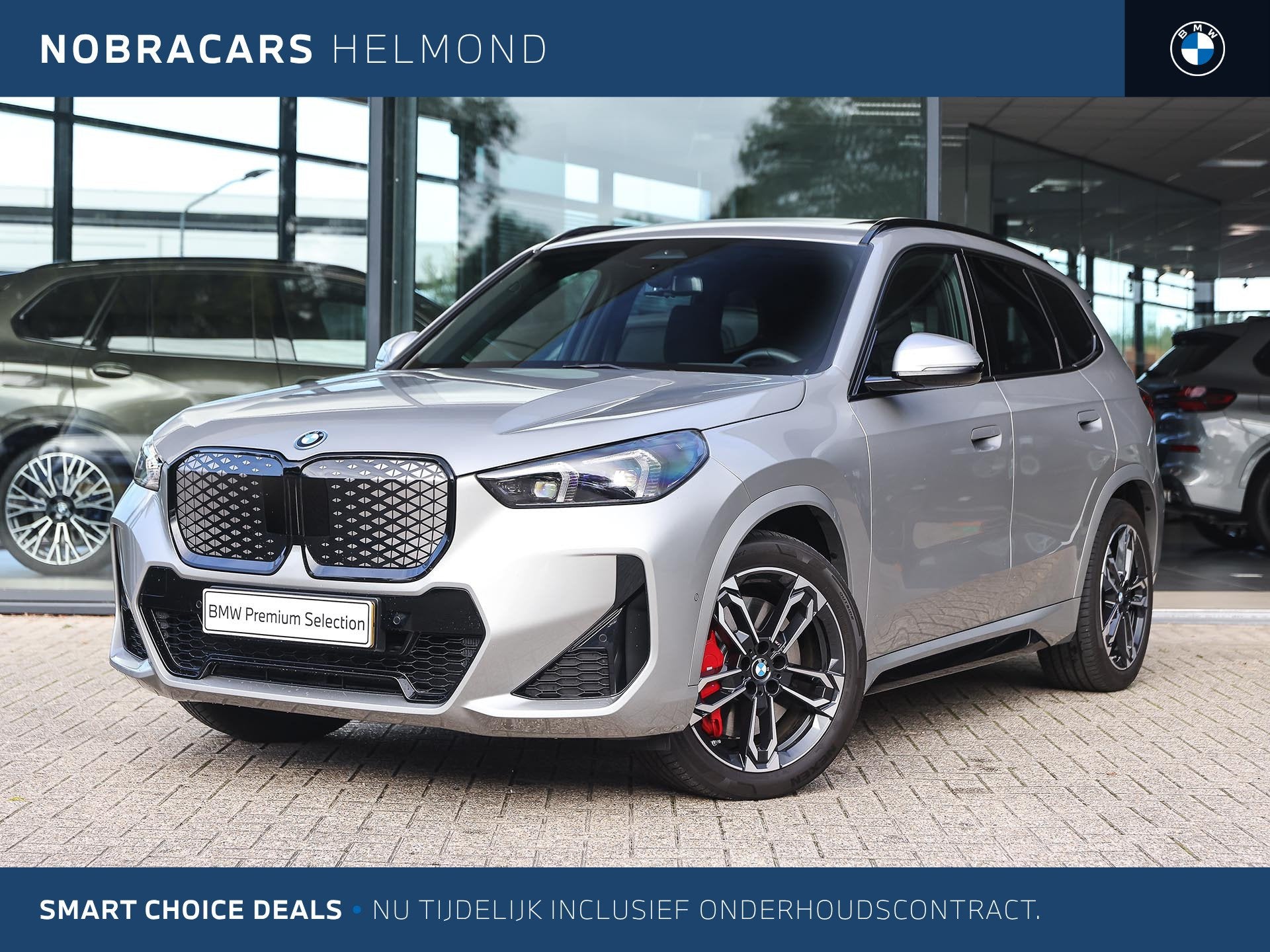 BMW iX1 eDrive20 M Sport / Panoramadak / Trekhaak / Sportsto, Dealer onderhouden, Met garantie (alle), Origineel Nederlands, 204 pk