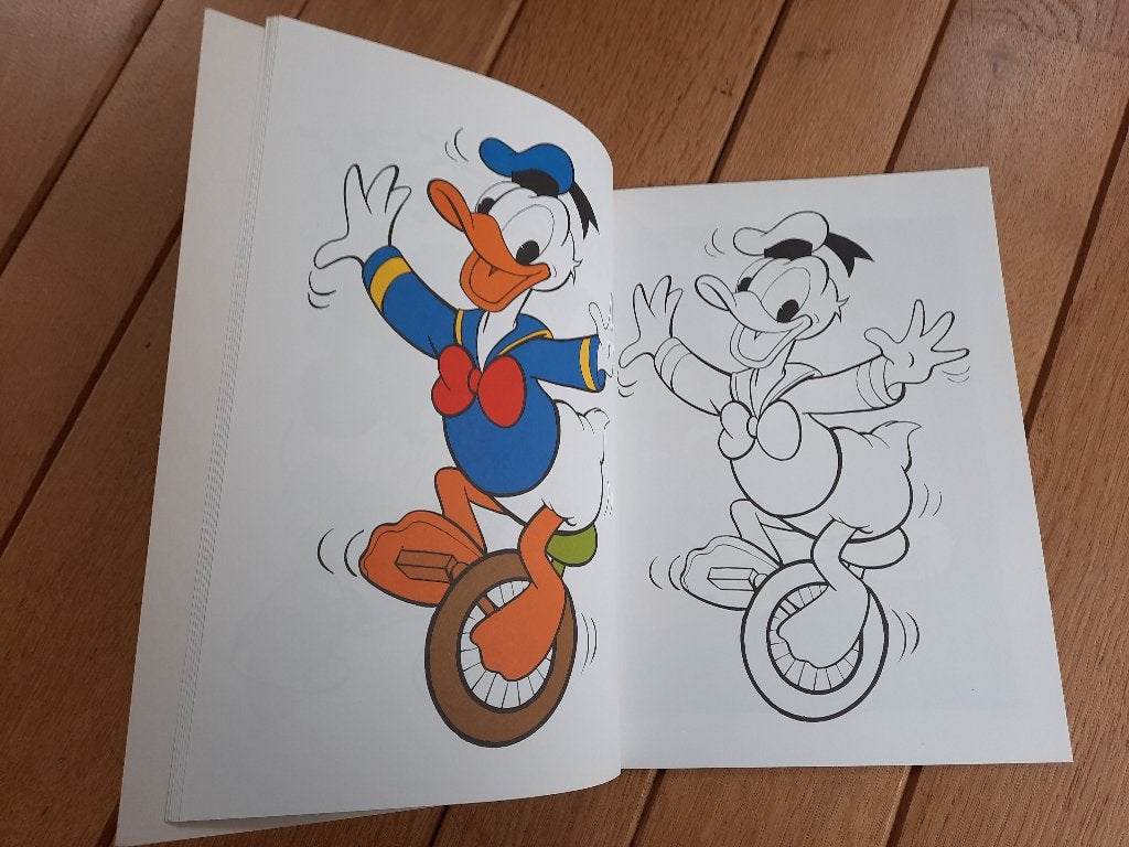 Disney Mickey & Donald kleurboek 1997, Ophalen of Verzenden