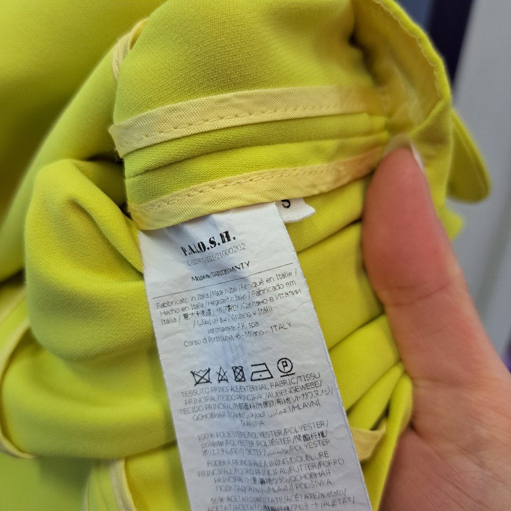 P.A.R.O.S.H blazer in neon geel – maat S (oversized) 48617, Kleding | Dames, Parosh, ., Geel, Ophalen of Verzenden