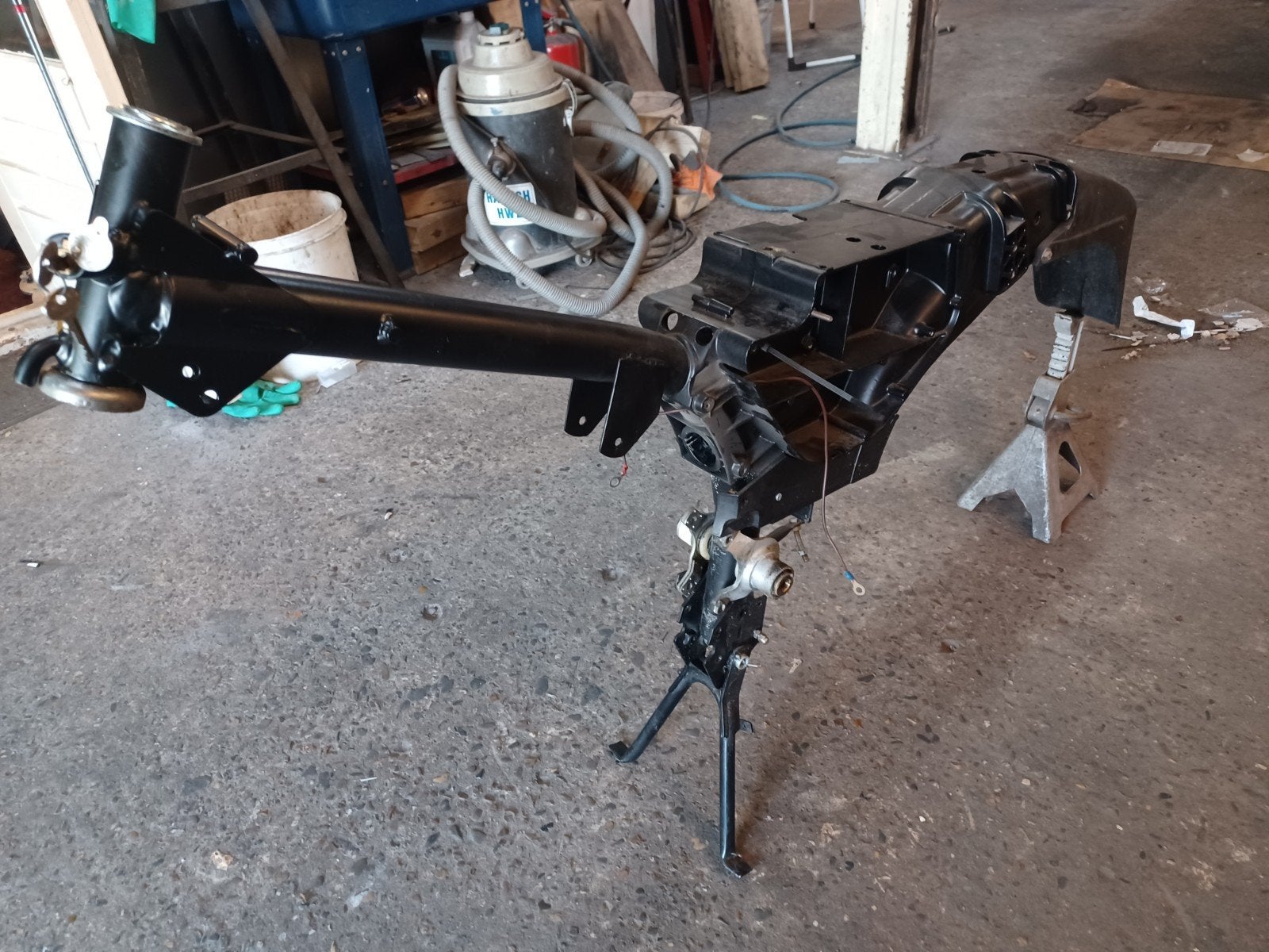 Zundapp 530 frame, Ophalen, Frame