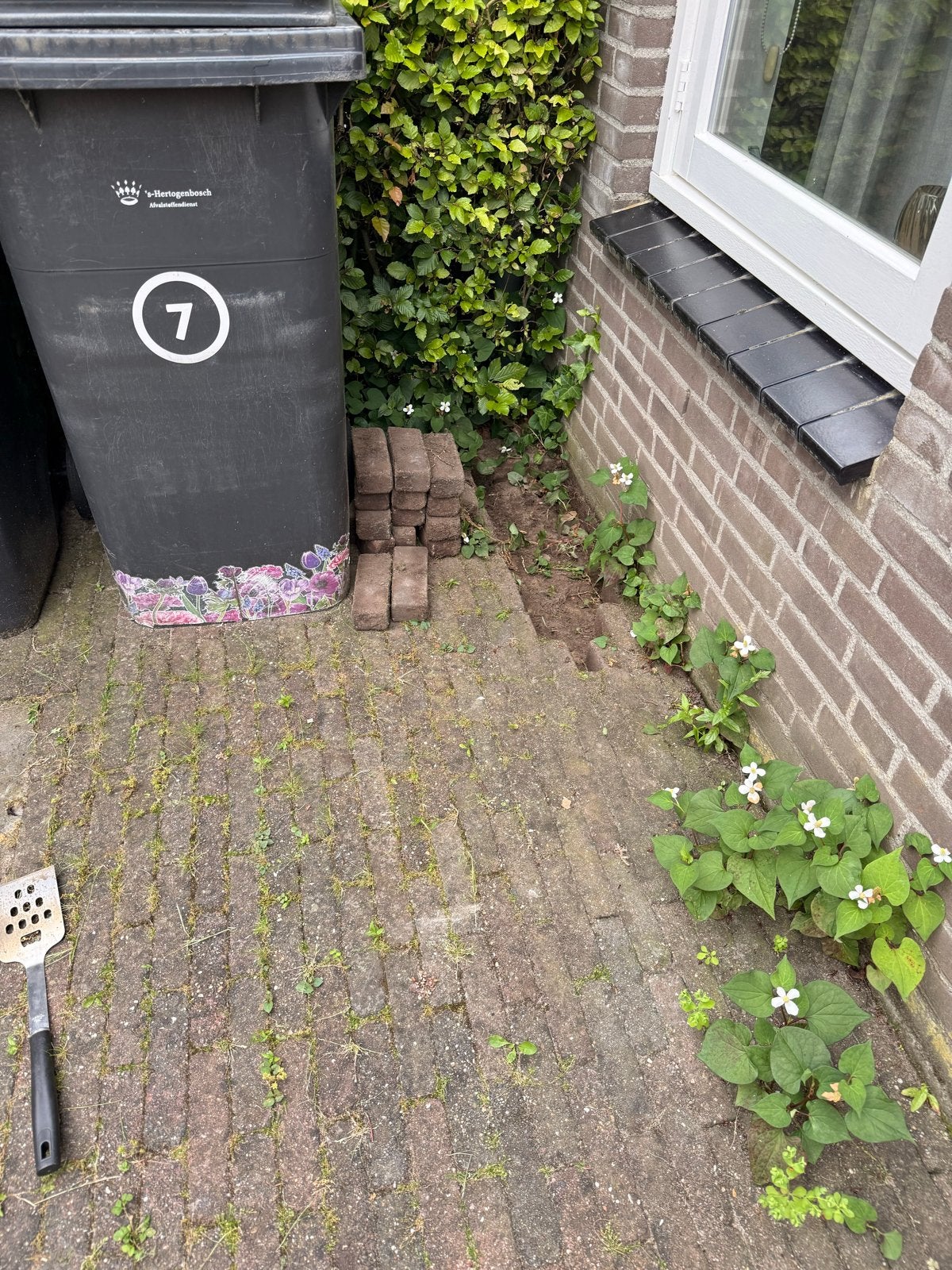 Gebruikte klinkers voor tuin of oprit, Ophalen, Gebruikt, Klinkers, Minder dan 5 m²