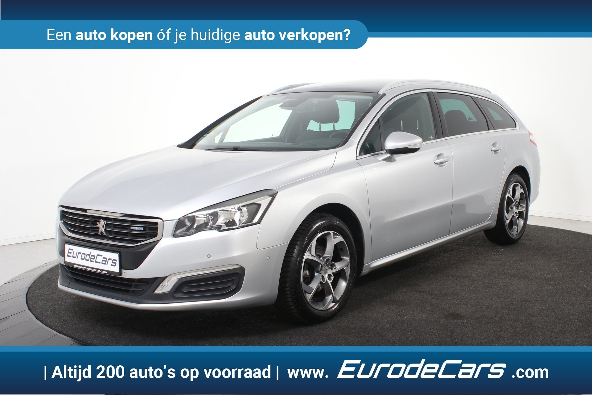 Peugeot 508 SW 1.6 BlueHDi *Navigatie*Panoramadak*HUD*PDC*, Stof, Gebruikt, Euro 6, 4 cilinders