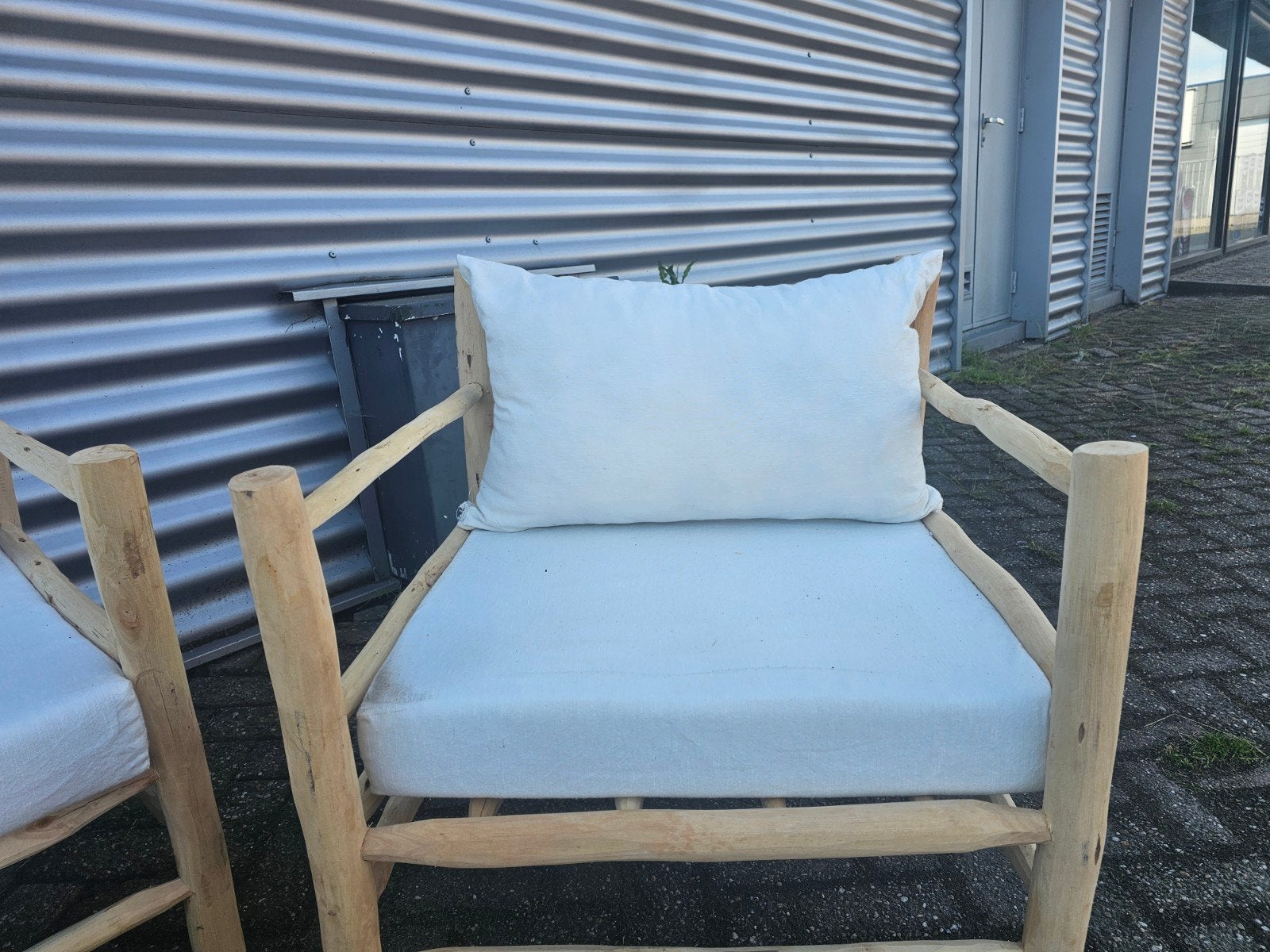Op voorraad- Hand gemaakte tuinset inclusief kussens, Nieuw, Info@homefriesland.nl, Kelvinstraat 6 8912BA, Home Friesland