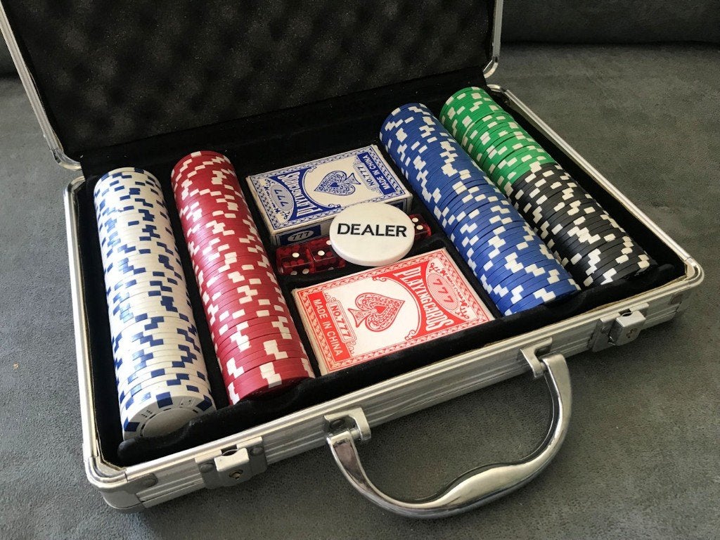 Pokerkoffer, Ophalen of Verzenden, Gebruikt